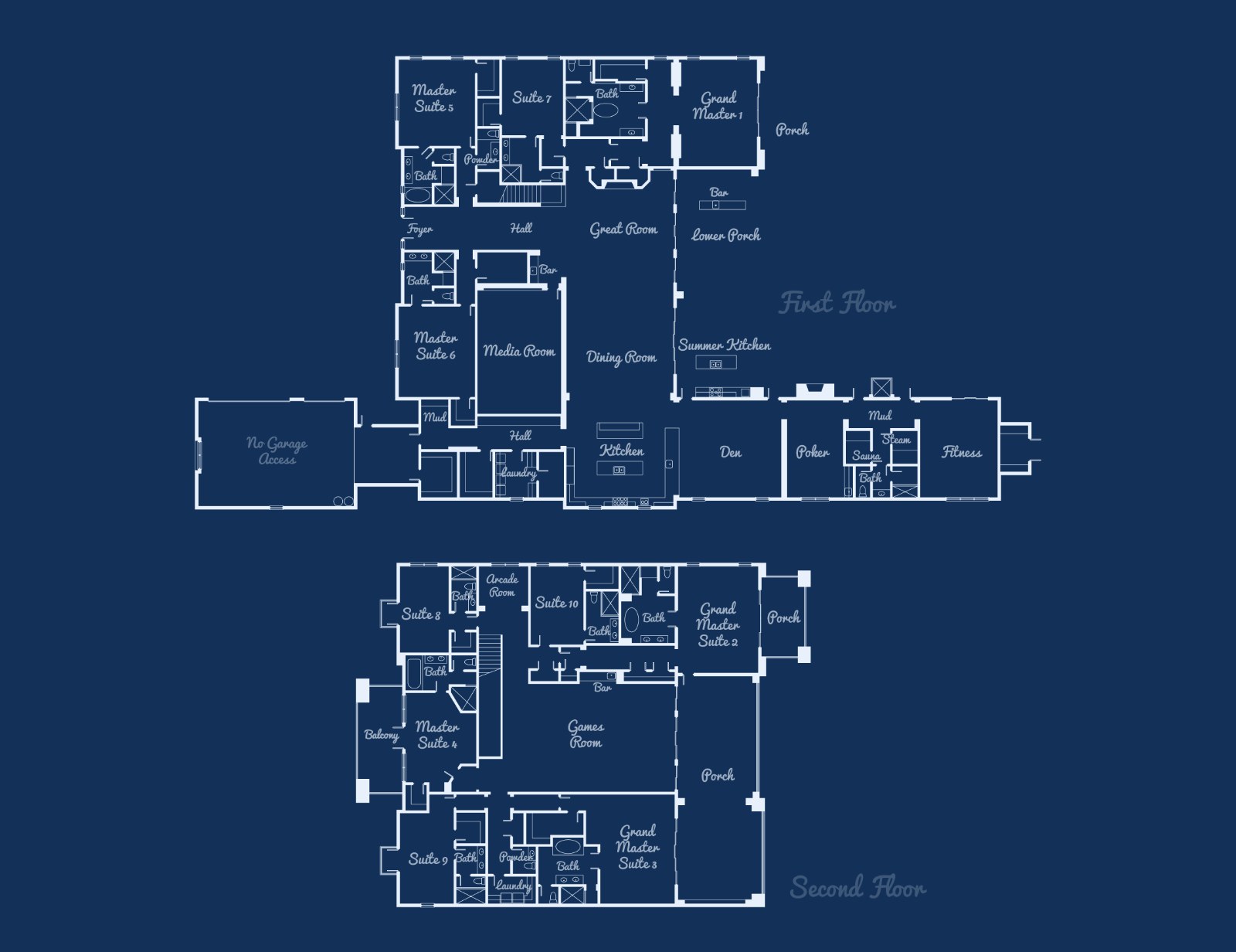 The blueprint of a Liberty residence — every room drawn before it is built