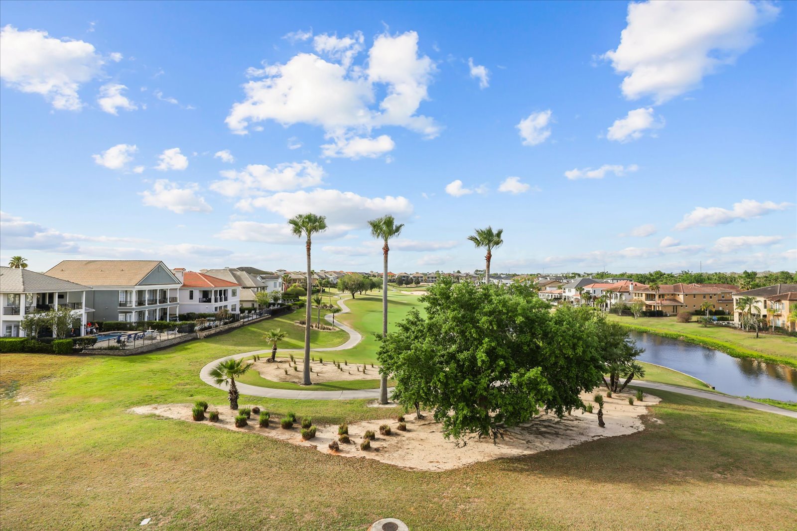 Golf-course lot and view